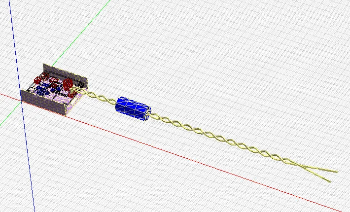 ツイストペア線にクランプフィルタを追加した場合